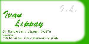 ivan lippay business card